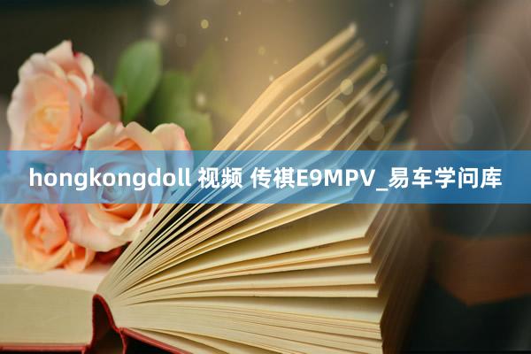 hongkongdoll 视频 传祺E9MPV_易车学问库